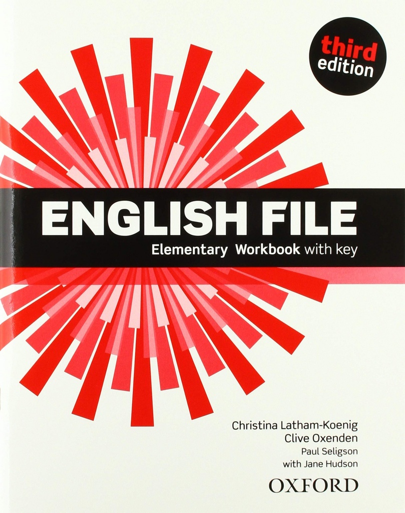 [9780194598200] English File Elementary Workbook With Key Third Edition