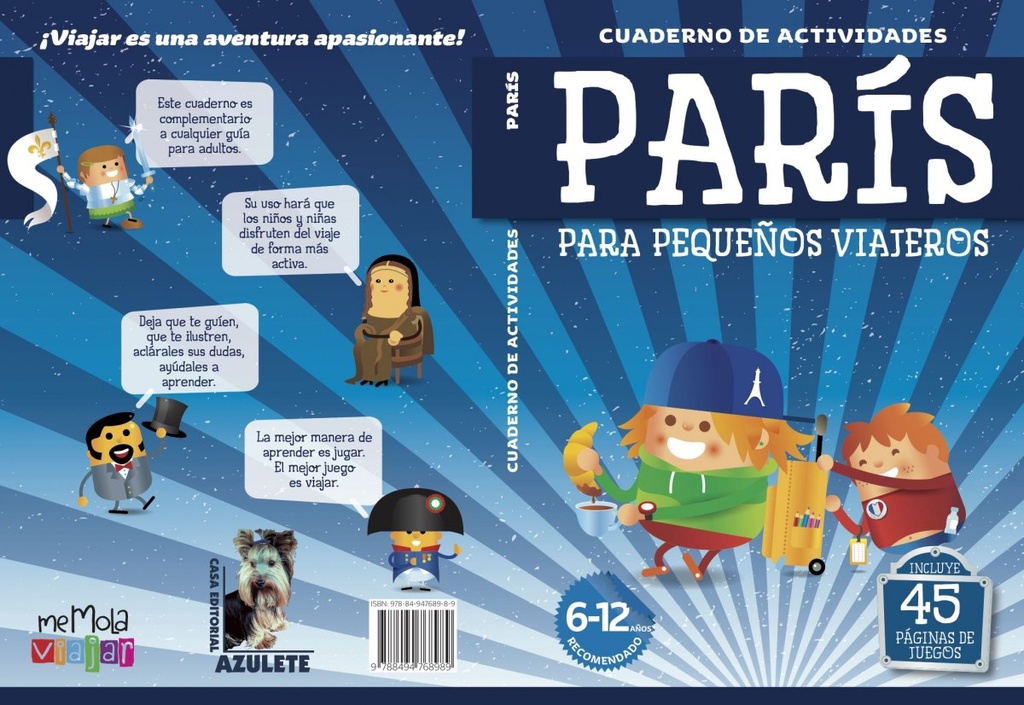 [9788494768989] Cuadernillos de Actividades Paris