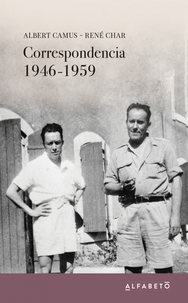 [9788494994203] Correspondencia Camus-char (1946-1959)