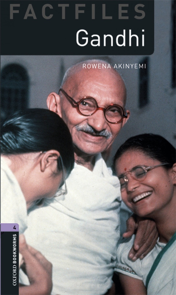 [9780194637985] Oxford Bookworms Factfiles 4. Gandhi MP3 Pack