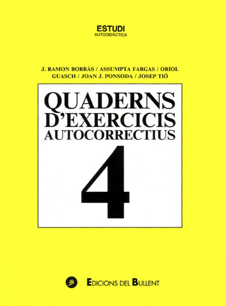 [9788496187498] Quaderns de exercicis autocorretiu 4