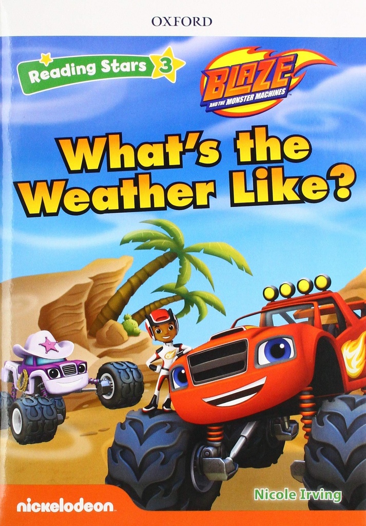 [9780194672436] Blaze Weather With Mp3 Pack Reading Stars 3
