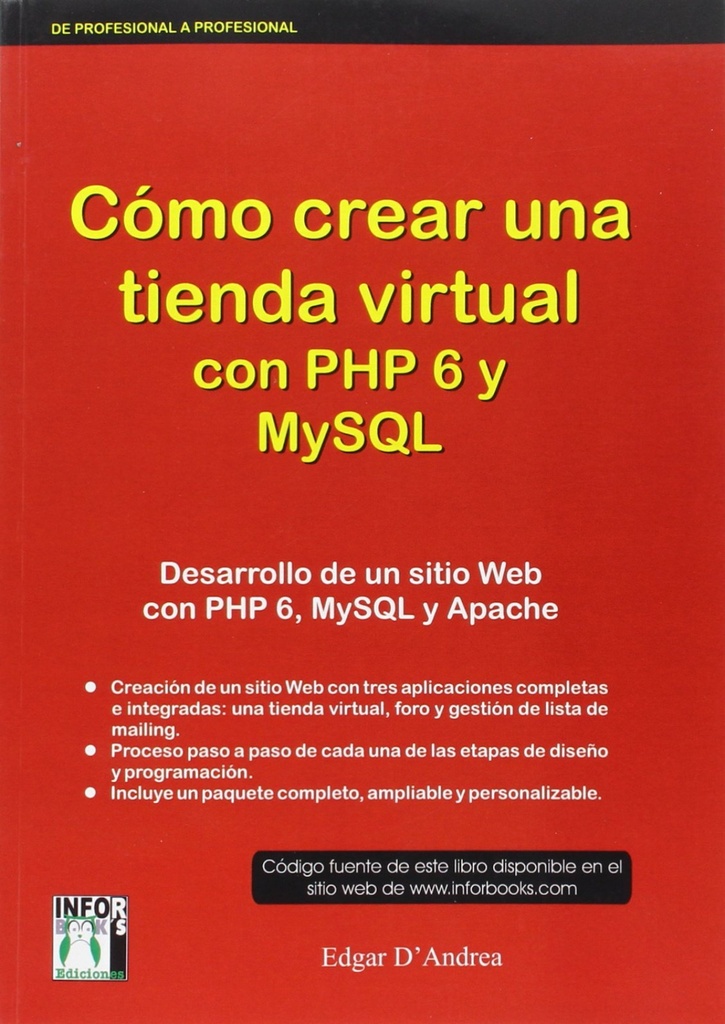 [9788496897700] Cómo Crear una Tienda Virtual con Php 6 y Mysql