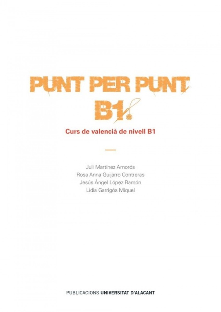 [9788497175401] Punt Per Punt B1