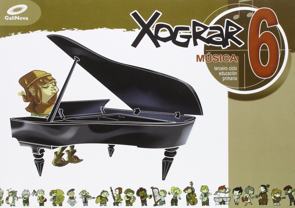 [9788497370660] MUSICA XOGRAR 6º.PRIM.*EN GALEGO*