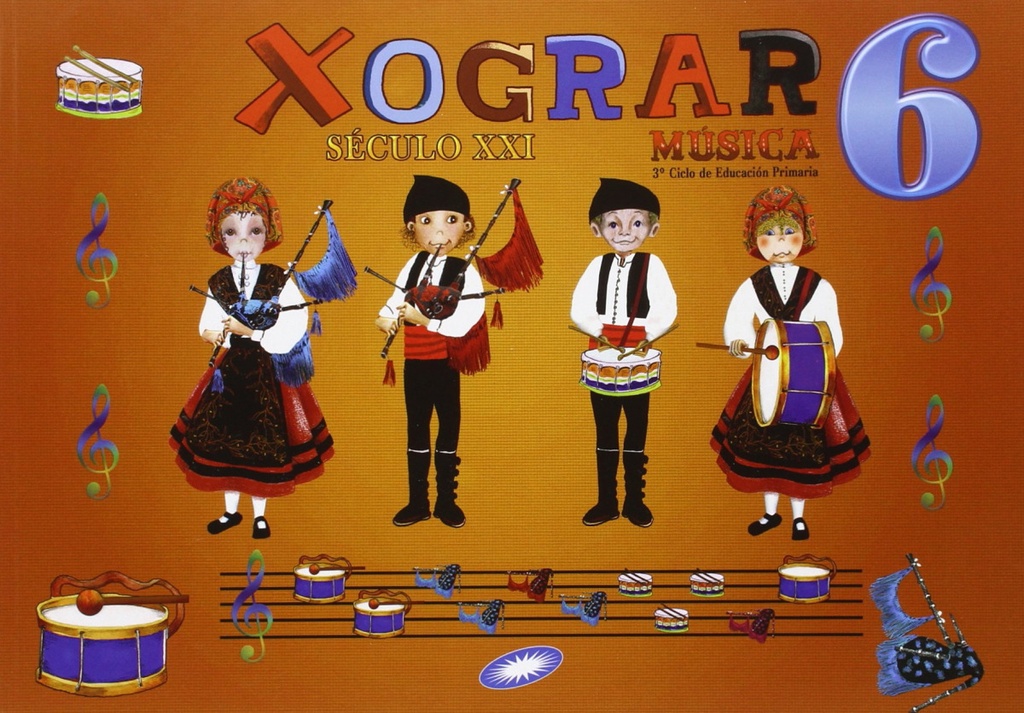 [9788497372121] MUSICA 6 EP XOGRAR SECULO XXI LIBRO (GALEGO)