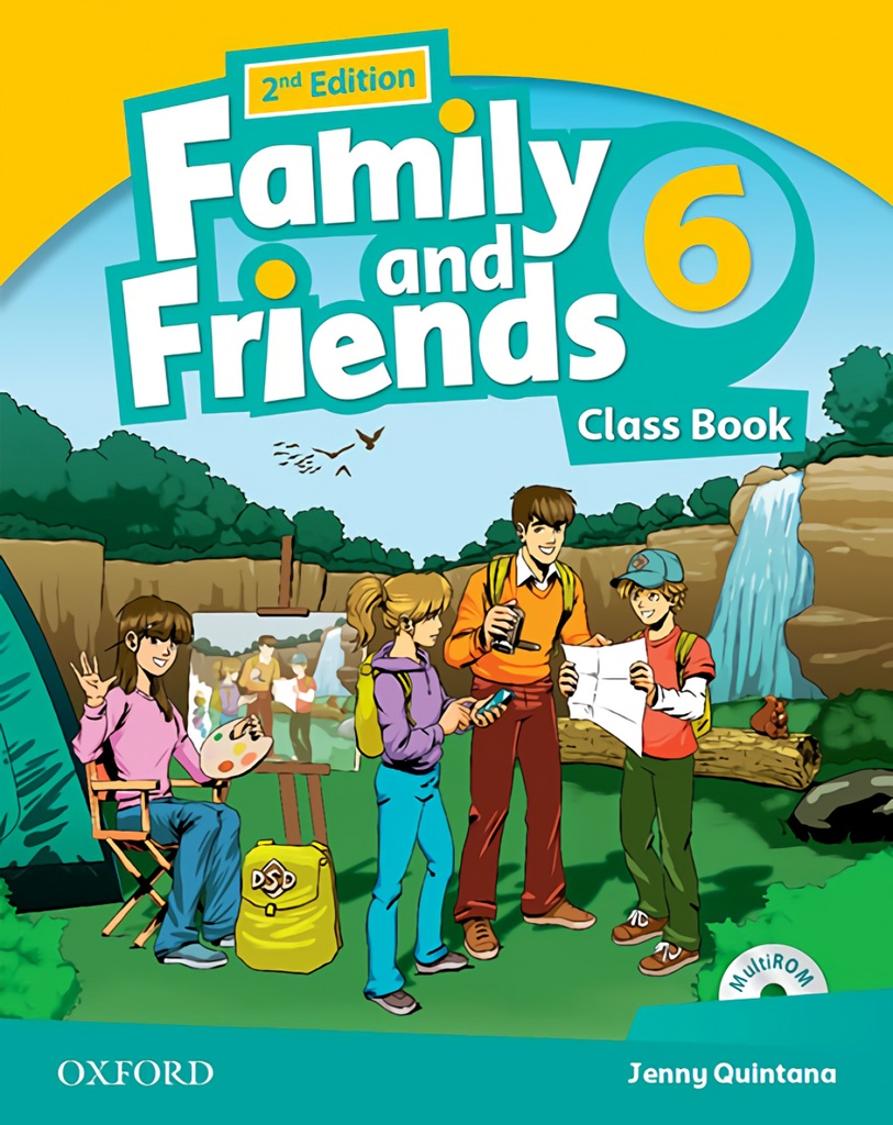 [9780194811651] Family and Friends 2nd Edition 6. Class Book Pack. Revised Edition