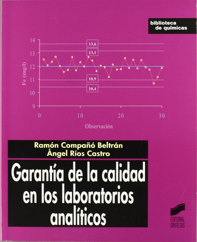 [9788497560245] Garantia de la Calidad en Laborat. Analiticos.-
