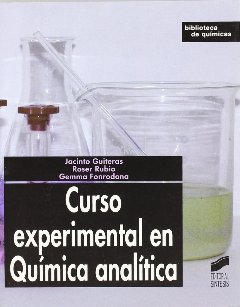 [9788497560726] Curso Experimental en Quimica Analitica-