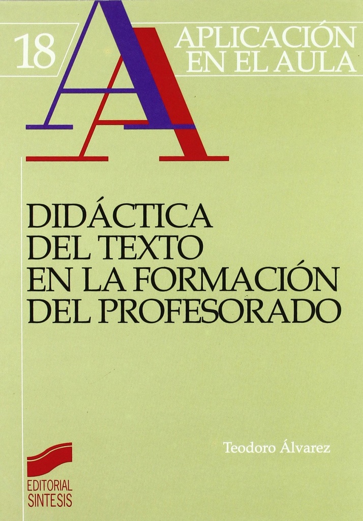 [9788497563253] Didactica del Texto en la Formacion del Profesorado