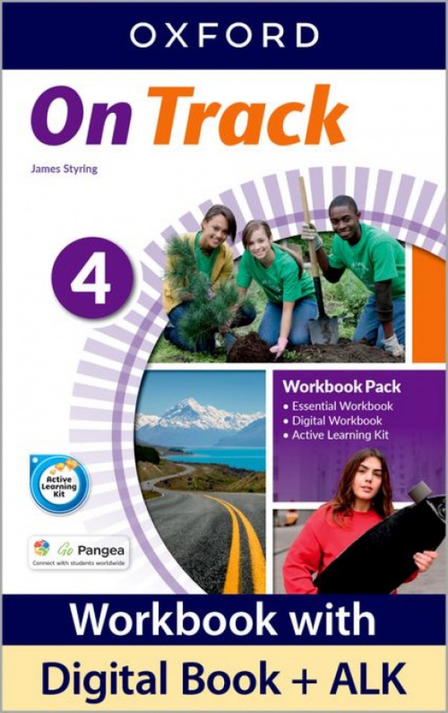 [9780194860727] ON TRACK 4 WORKBOOK +ONLINE PRACTICE. ENGLISH EDITION 2023