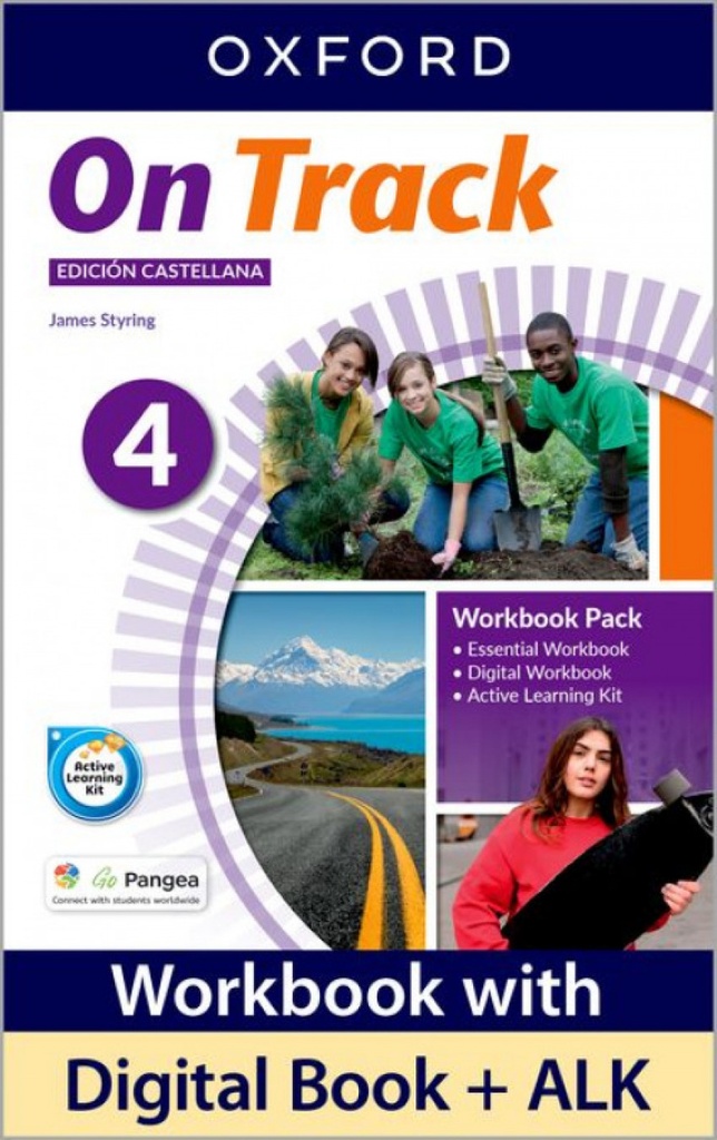 [9780194860734] ON TRACK 4 WORKBOOK +ONLINE PRACTICE ED.ESPAÑOLA 2023