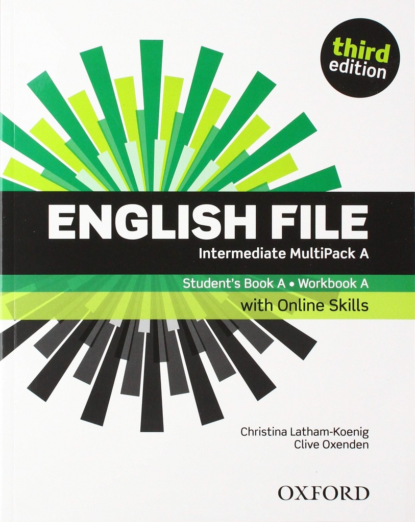 [9780194909624] English File Intermediate Multipack a (sba-wba) With Online Skills Third Edition