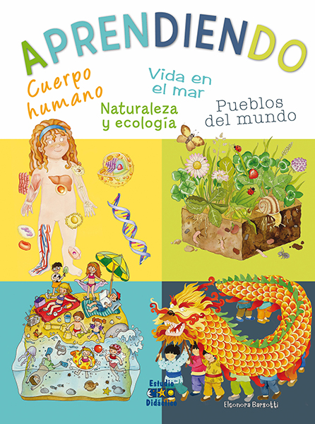 Aprendiendo. cuerpo humano, vida en el mar, pueblos del mundo, naturaleza y ecol