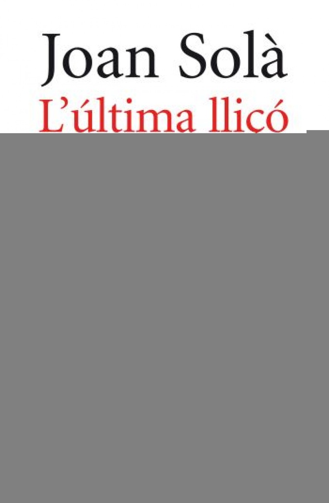 [9788497876810] L'última lliçó