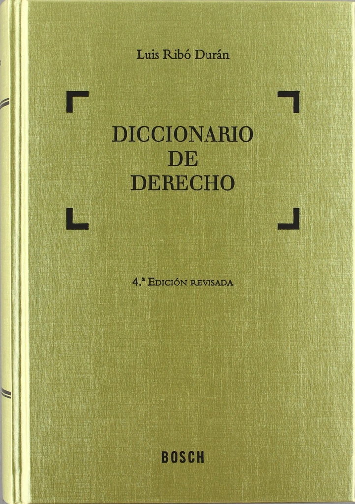 [9788497908689] Diccionario de Derecho