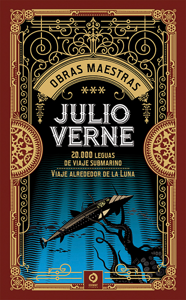 [9788497945646] JULIO VERNE VOL.III. 20.000 LEGUAS DE VIAJE SUBMARINO / VIAJE ALREDEDOR DE LA LU
