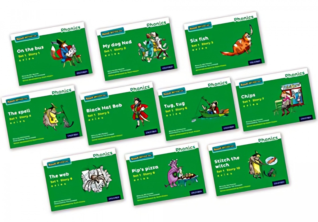 [9780198371298] Read Write Inc. Phonics: Green Set 1 Storybooks Mixed Pack of 10