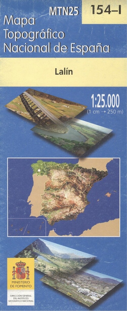 [9788498102185] Mtn 25. Hoja 154-i, Lalín