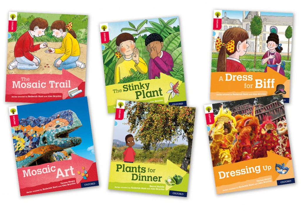 [9780198396758] Oxford Reading Tree Explore with Biff, Chip and Kipper Level 4. Mixed Pack of 6
