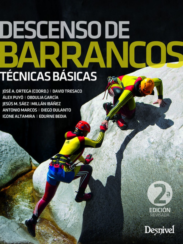[9788498294699] Descenso de Barrancos. Tècnicas Básicas