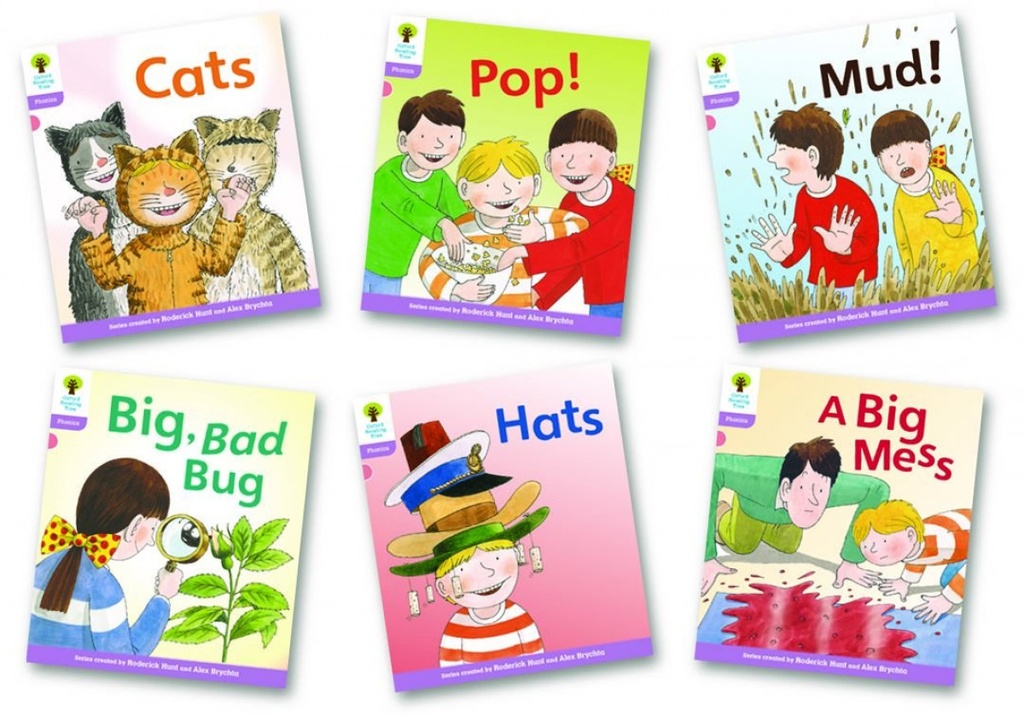 [9780198484974] Oxford Reading Tree 1+: Floppys Phonics Fiction. Pack of 6