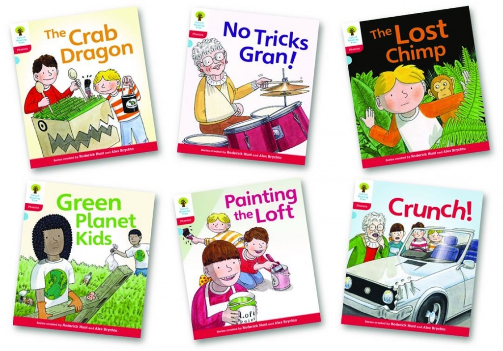 [9780198485247] Oxford Reading Tree 4: Floppys Phonics Fiction. Pack of 6