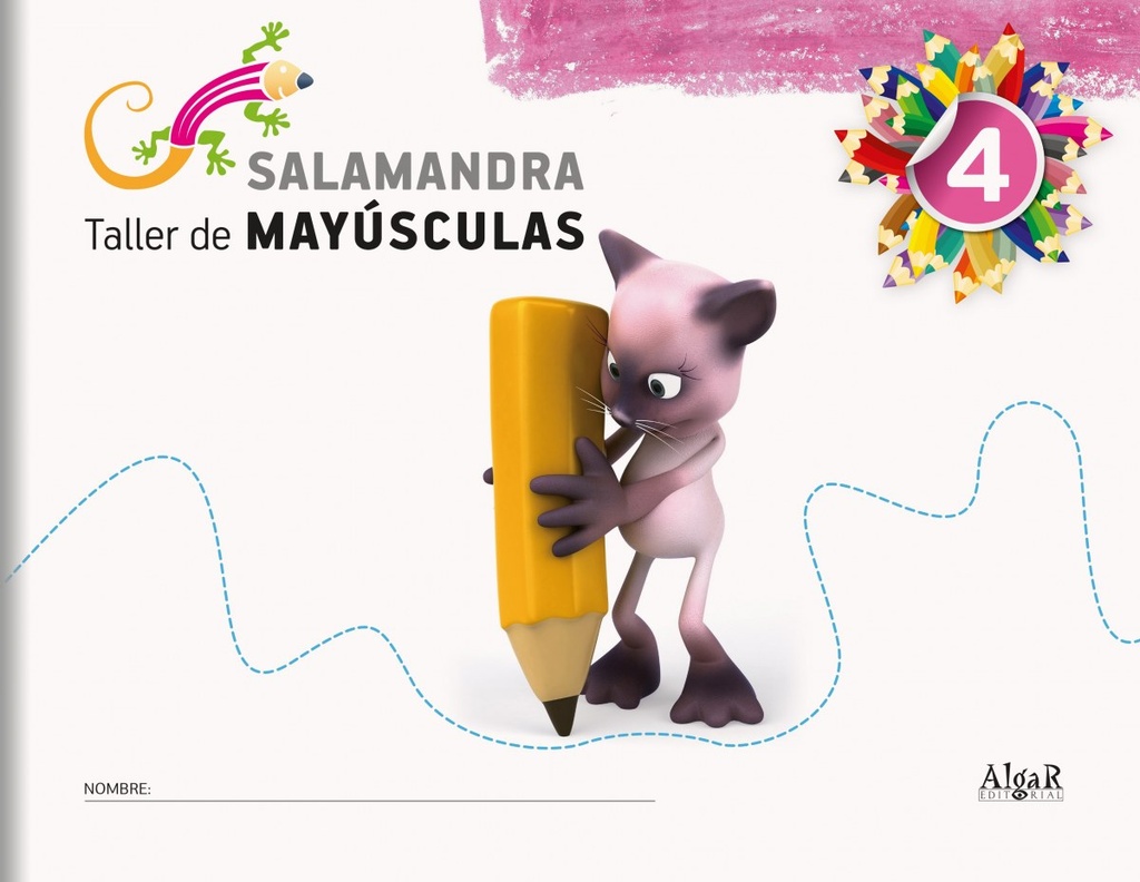 [9788498452495] Salamandra 4 Taller Mayusculas