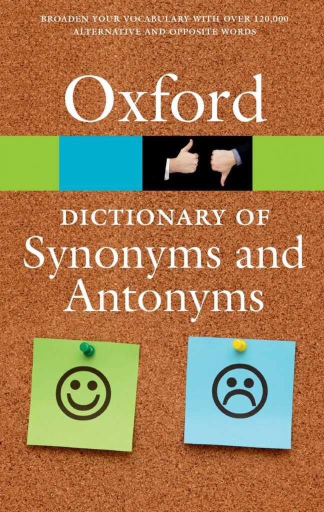[9780198705185] Oxford Dictionary of Synonyms & Antonyms 3rd Edition