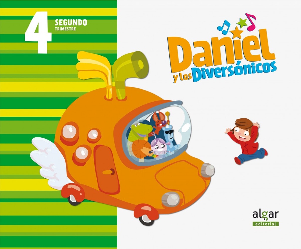 [9788498459487] Daniel y diversonicos 4 años 2º trimestre