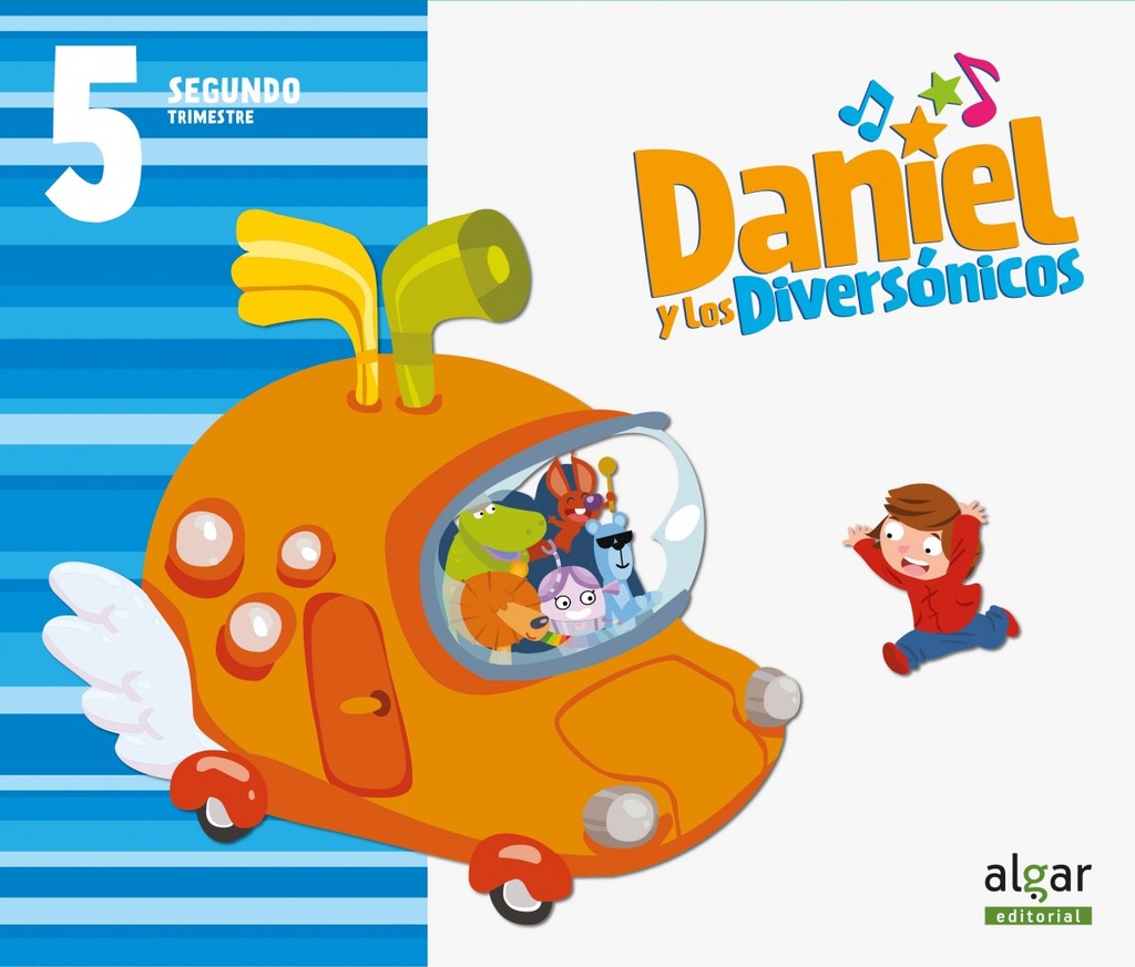 [9788498459531] Daniel y diversónicos 5 años 2º trimestre