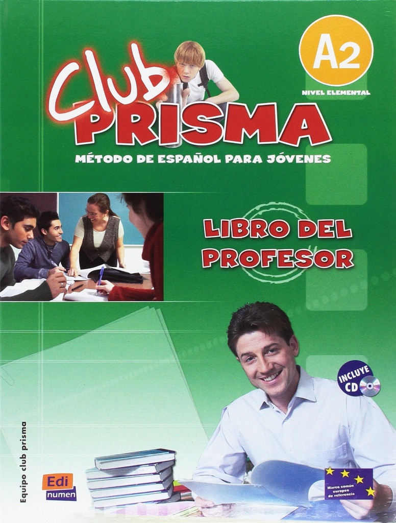 [9788498480160] Club Prisma Nivel A2 - Libro del Profesor + Cd