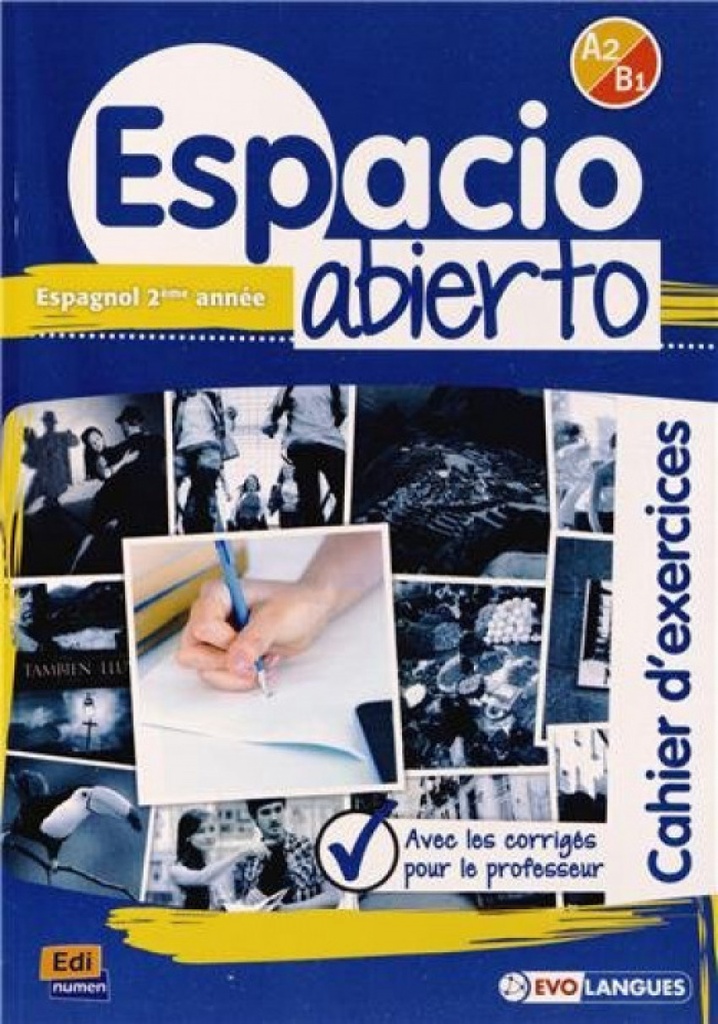 [9788498485127] Espacio Abierto A2/B1 -Cah. d'exercice Claves