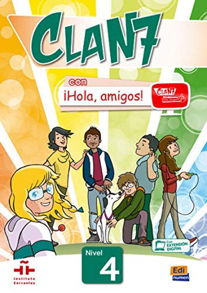 [9788498486308] Clan 7 con ¡hola Amigos! Nivel 4