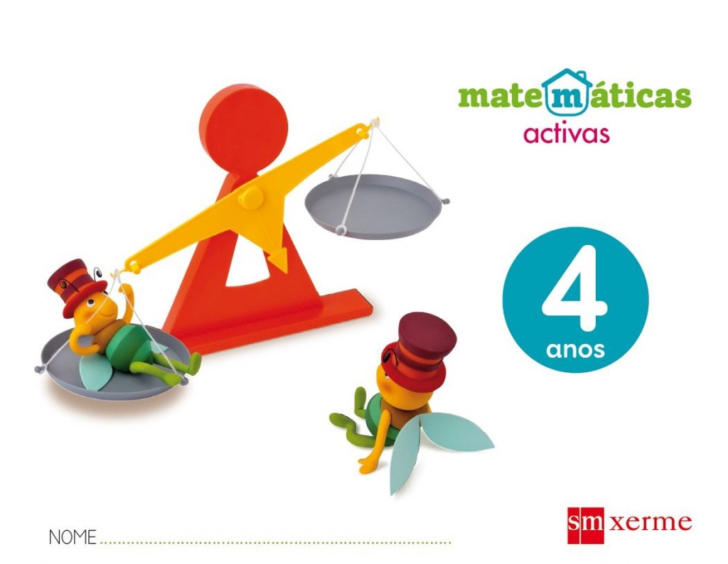 [9788498546491] Matemáticas activas 4 anos