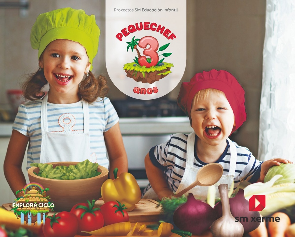 [9788498547504] Pequechef. 3 anos. Explora ciclo