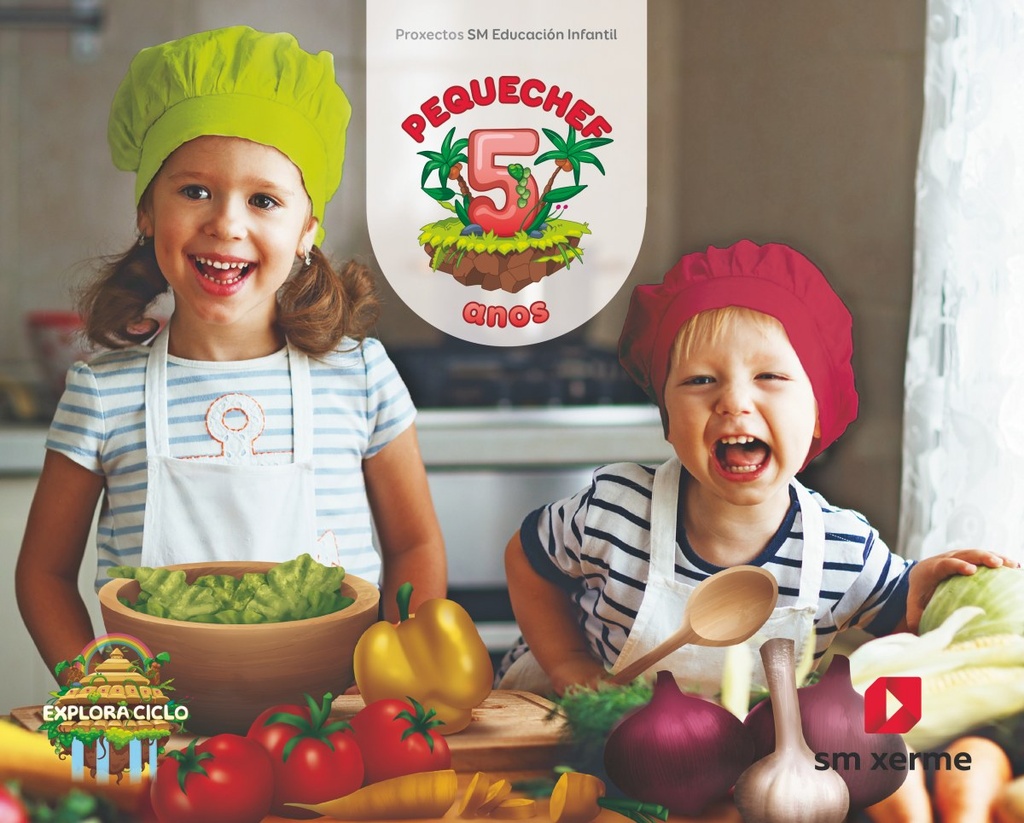 [9788498547542] Pequechef. 5 anos. Explora ciclo