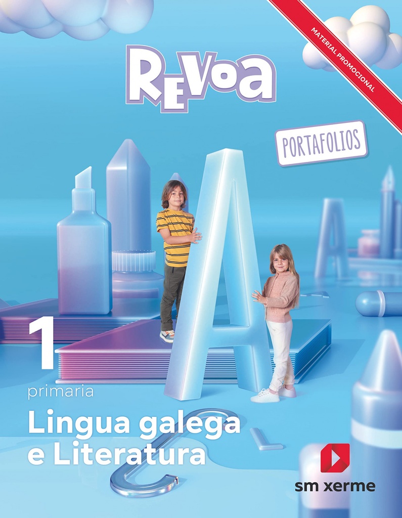 [9788498548716] LINGUA GALEGA 1ºPRIMARIA. REVUELA 2022