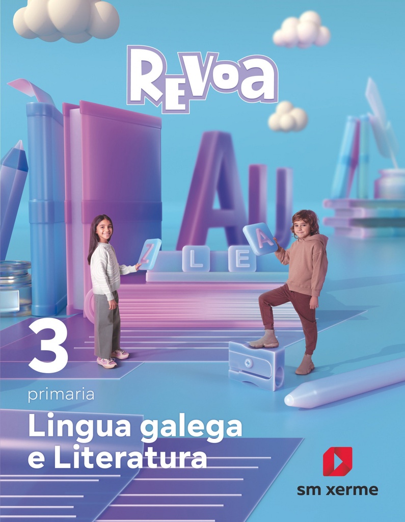 [9788498548730] LINGUA GALEGA 3ºPRIMARIA. REVUELA. GALICIA 2022