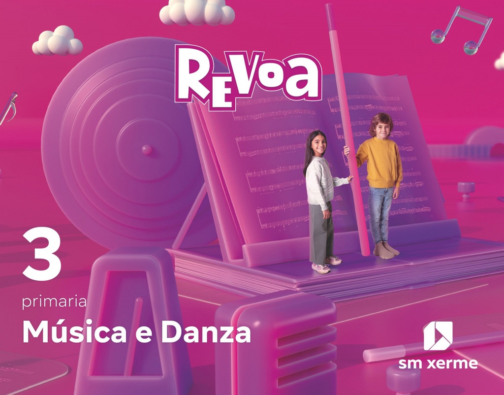 [9788498548747] MÚSICA 3ºPRIMARIA. REVOA. GALICIA 2022