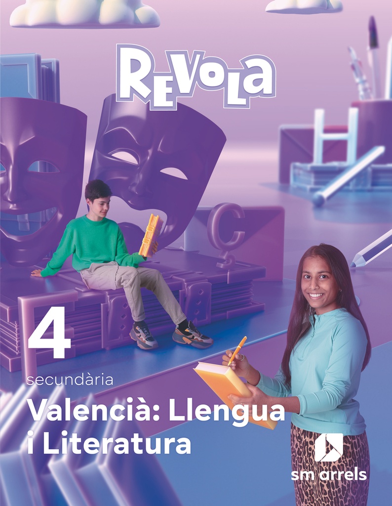 [9788498561012] Llengua i Literatura 4t.eso. Revola. Valencia 2023