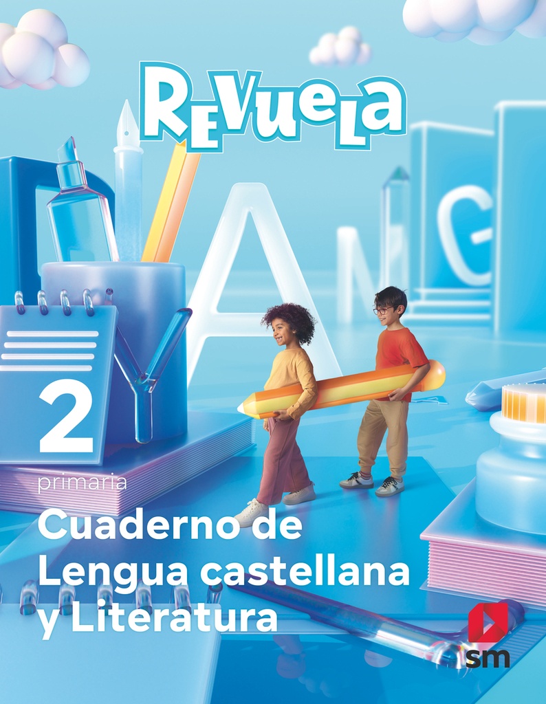 [9788498561753] CUADERNO LENGUA CASTELLANA 2ºPRIMARIA. REVUELA 2023