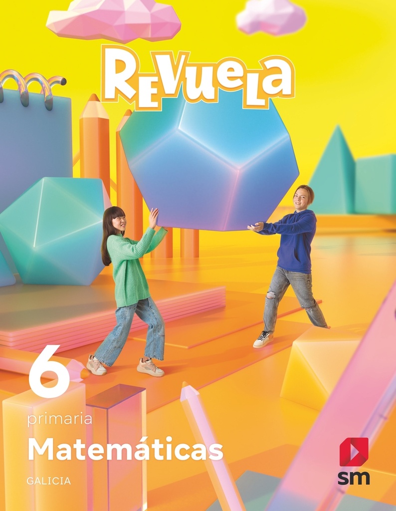 [9788498562156] MATEMÁTICAS 6ºPRIMARIA. REVUELA. GALICIA 2023