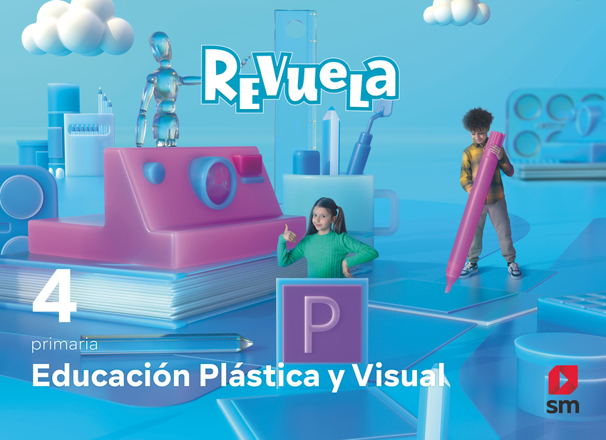 [9788498562446] Educación Plástica y Visual. 4 Primaria. Revuela