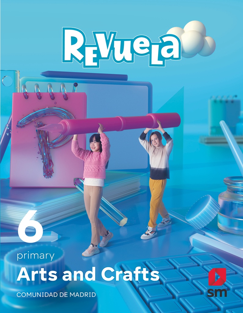 [9788498563061] Arts and Crafts. 6 Primary. Revuela. Comunidad de Madrid