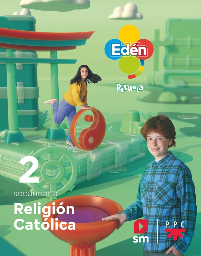 [9788498565034] RELIGIÓN CATÓLICA 2ºESO. EDÈN. REVUELA 2023