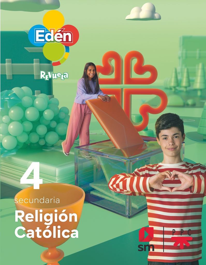 [9788498565041] RELIGIÓN 4ºESO. EDEN. REVUELA 2023