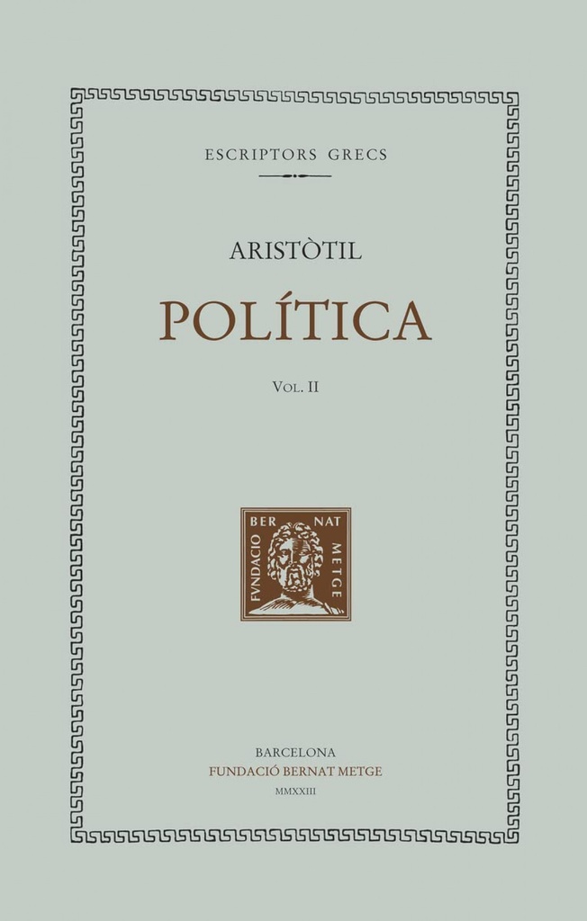 [9788498594096] Política (vol. II)