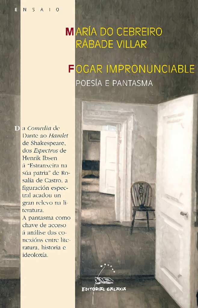 [9788498653038] Fogar impronunciable. Poesía e pantasma
