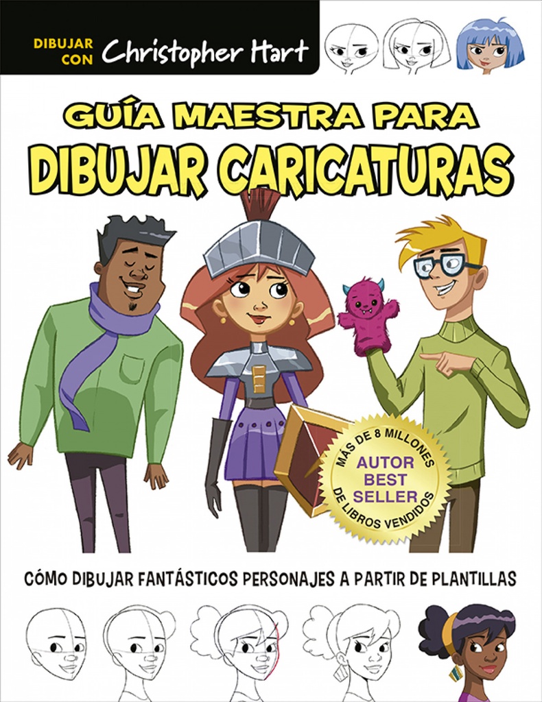 [9788498747393] Guía maestra para dibujar caricaturas